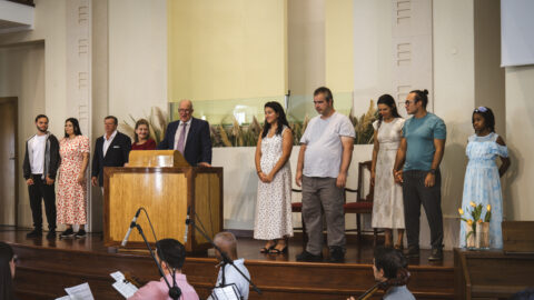IASD de Lisboa – Central: 9 vidas entregam-se a Cristo através do batismo