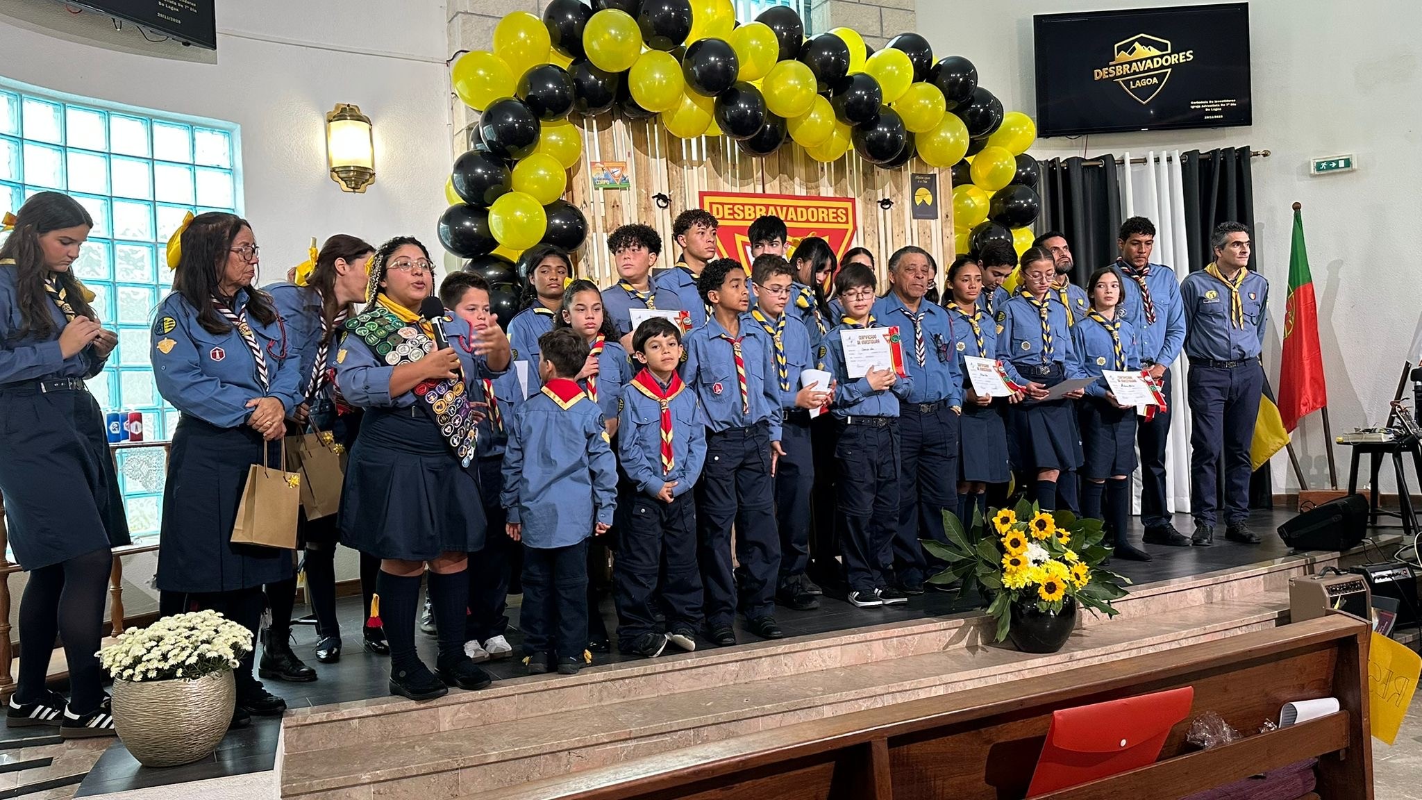 Investidura Inesquecível marca a história do Núcleo de Lagoa