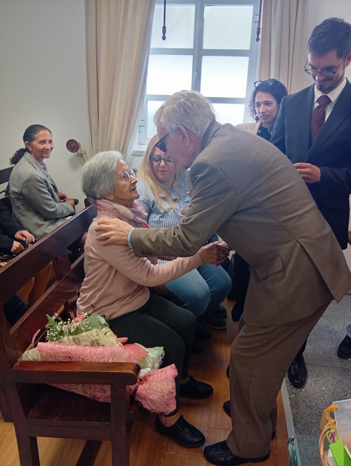 À irmã Caetana, parabéns pelos 100 anos!