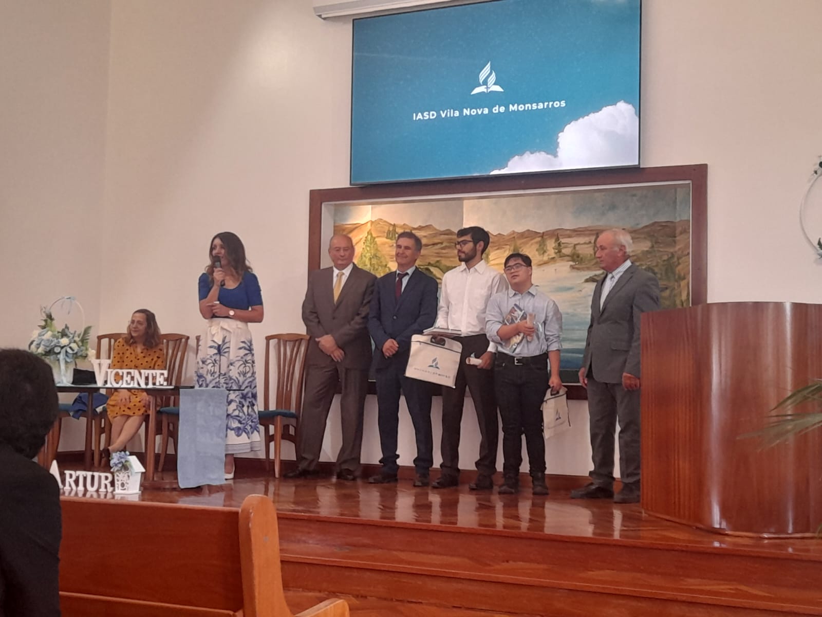 Baptismos em Vila Nova de Monsarros