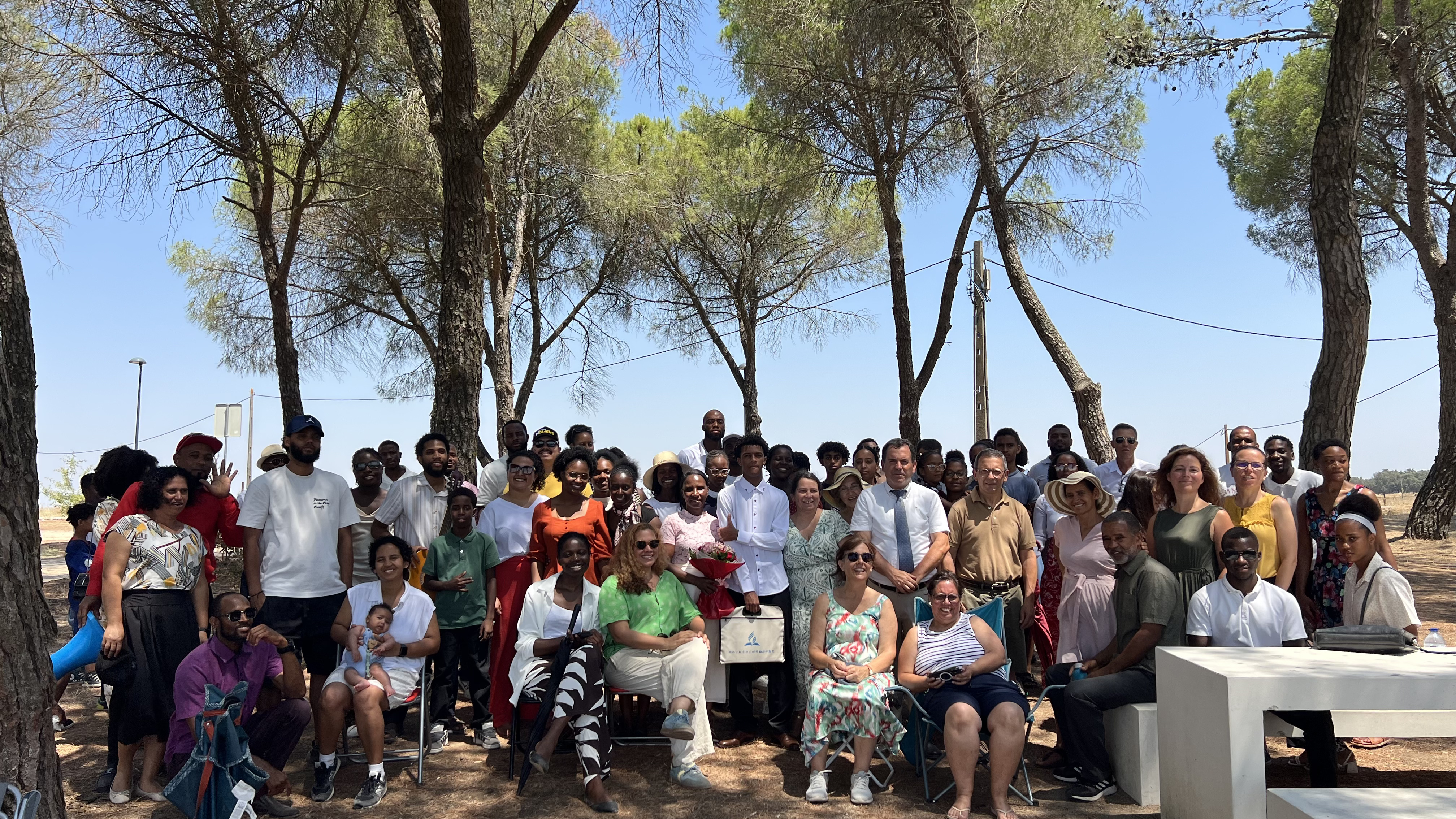 Domingas e Maurício Batizados na Barragem do Divor