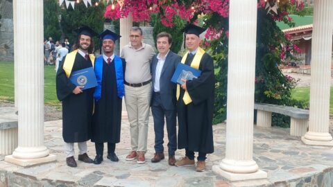 Cerimónia de graduação de estudantes de Teologia na FAT em Sagunto